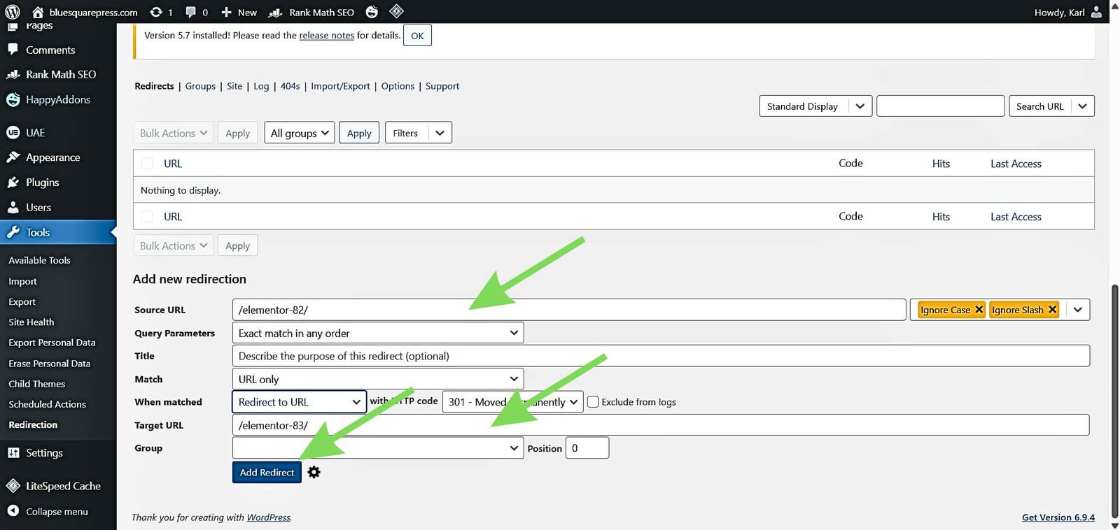 How to Set Up 301 Redirects in WordPress Without Editing Code